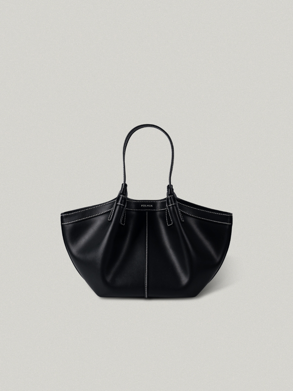 Mini Shell Bag Black - stitch미니쉘백 - 스티치