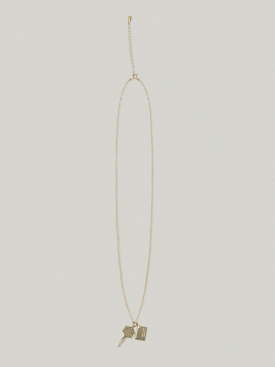 [folnua x fi,ore]Mini Post Key Necklace - gold (full)